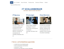 Tablet Screenshot of it-schlumberger.de